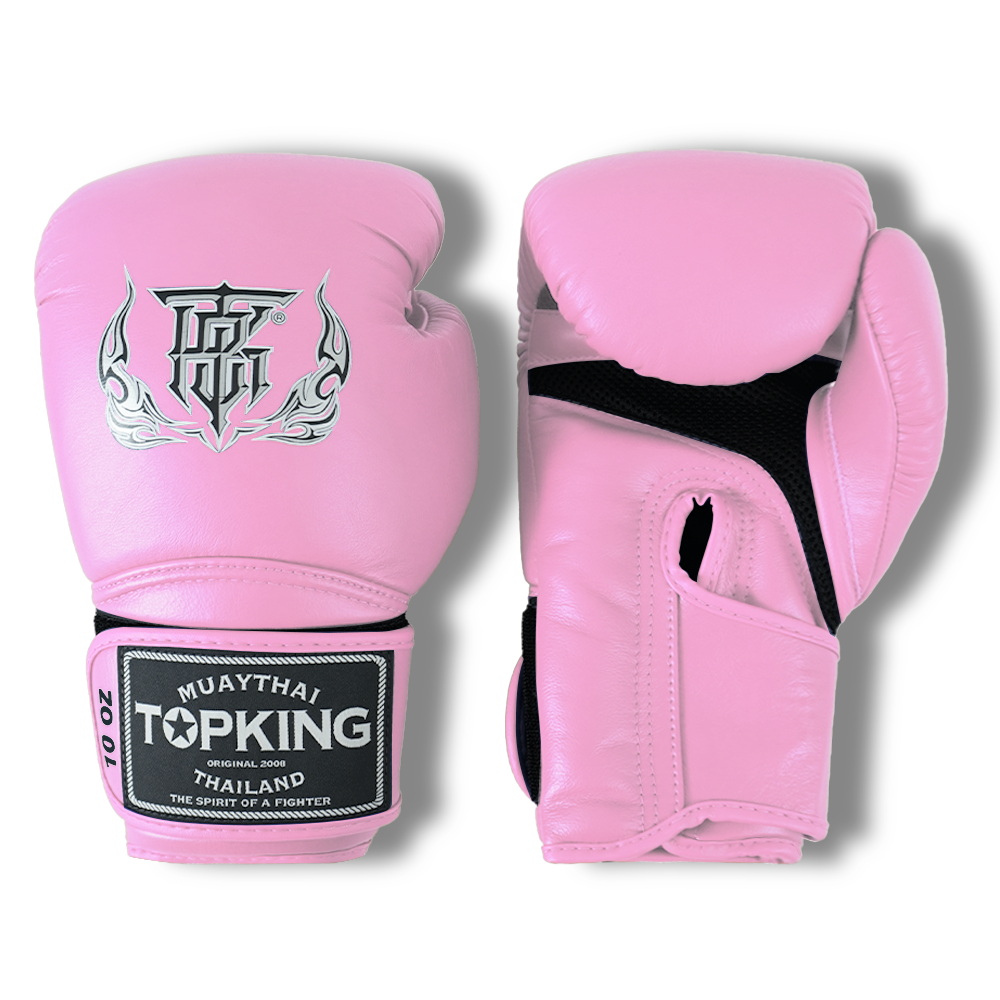 Top King Super Air Boxing Gloves TKBGSA Pink