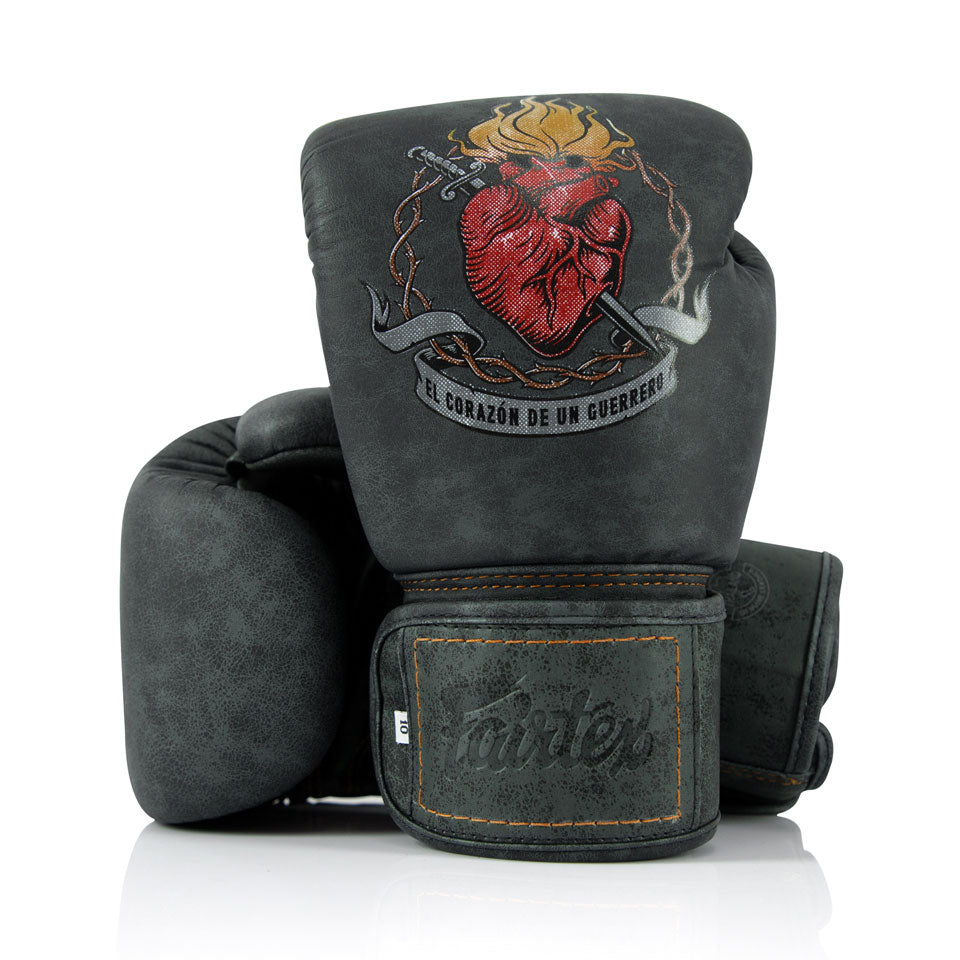 Fairtex X Tom Atencio Heart of The Warrior Boxing Gloves
