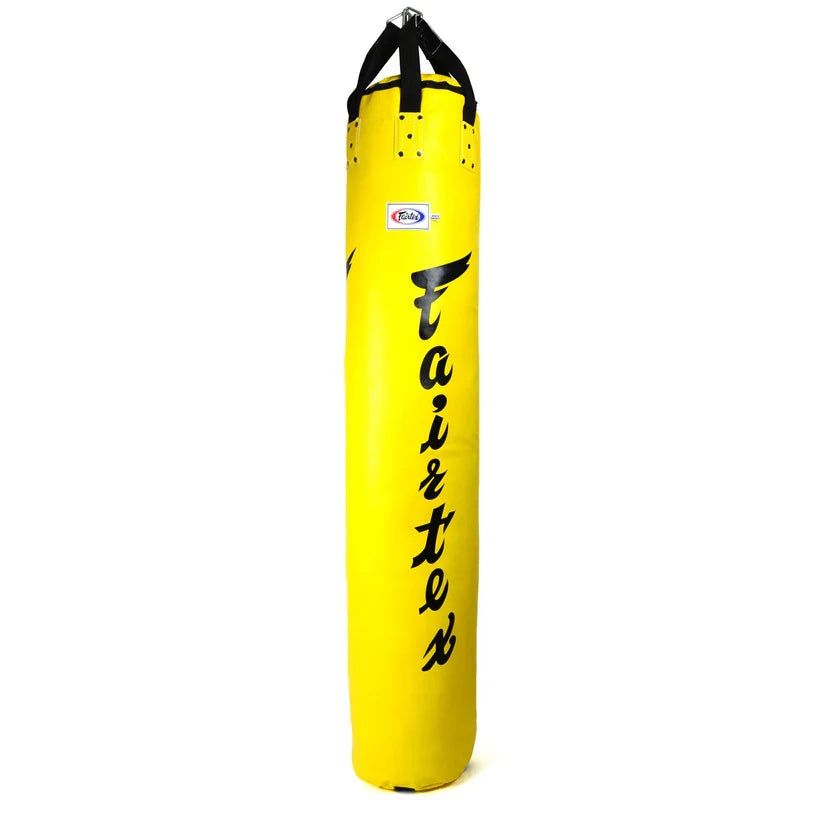 Fairtex 6ft Muaythai Banana Bag Filled HB6 Yellow